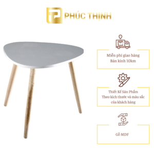 BÀN GỖ 3 CHÂN - THÁO LẮP DỄ DÀNG