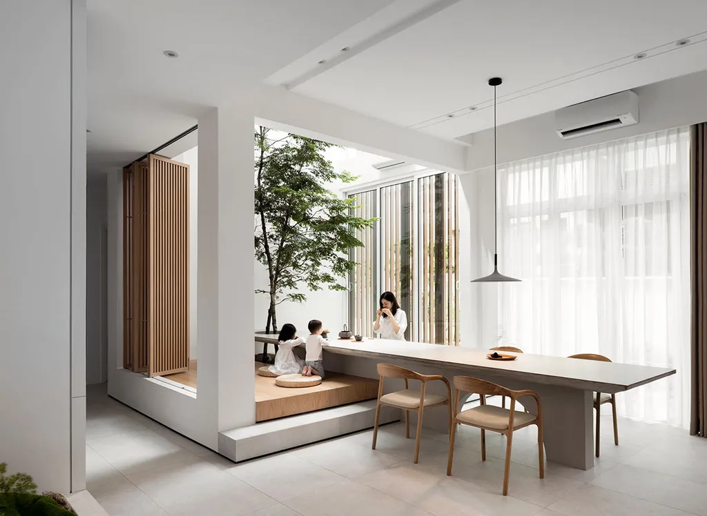 Cách phối nội thất gỗ Nhật Bản