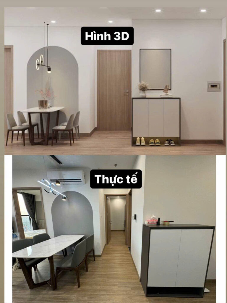 Sai lầm khi đặt đóng nội thất