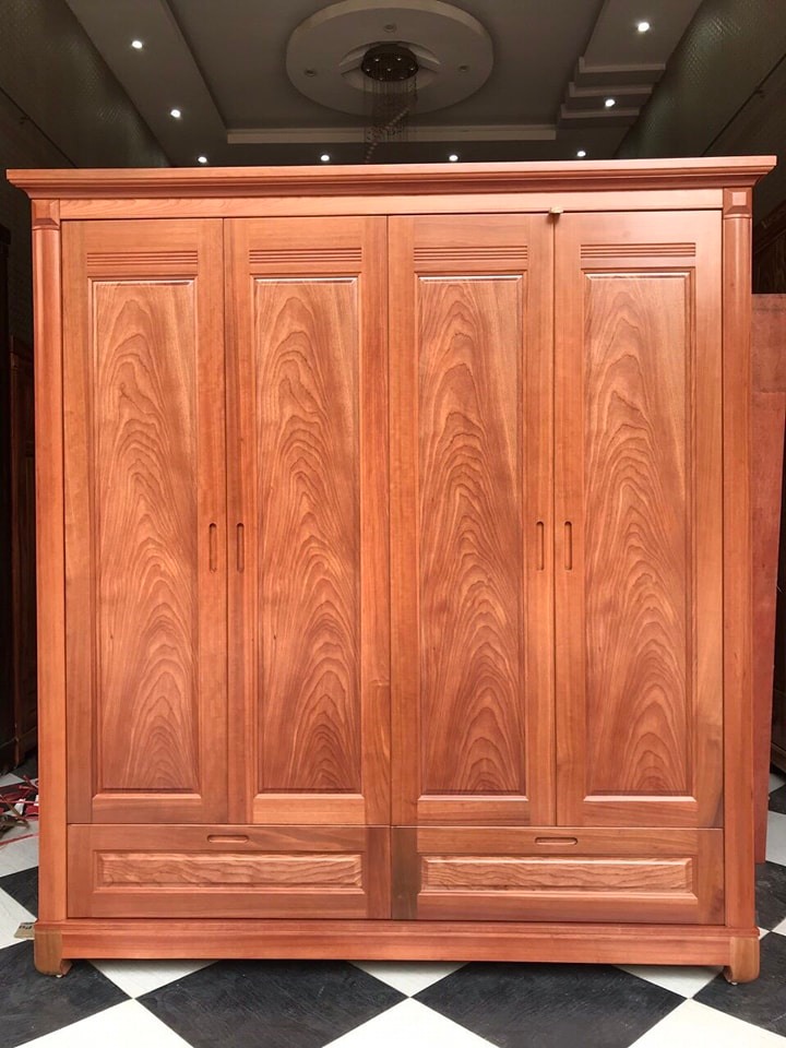 Tủ quần áo gỗ tự nhiên