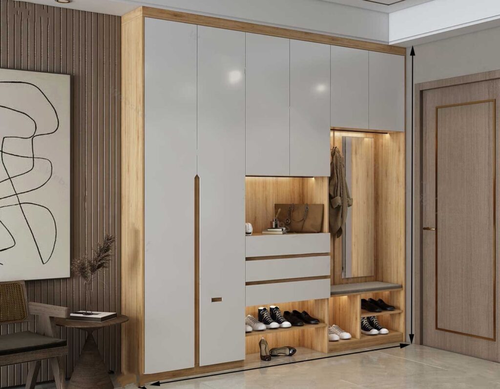 Tủ quần áo gỗ công nghiệp