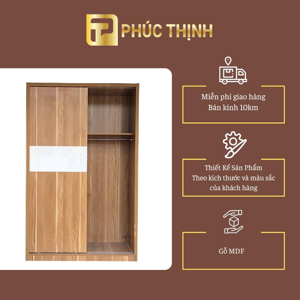 Tủ áo 2 buồng - Nội Thất Phúc Thịnh